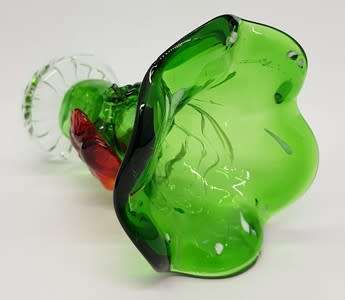 Murano vase made in Italy height 11.5cm as per photo