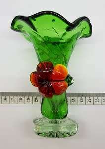 Murano vase made in Italy height 11.5cm as per photo