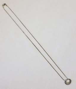 Sterling silver pendant and chain - 121 g  33 cm - as per photo