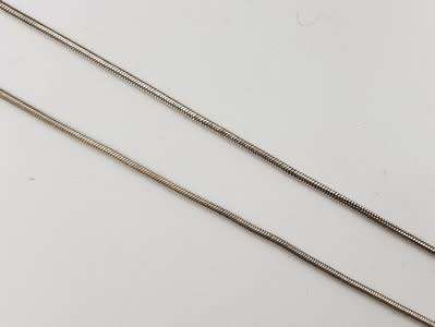 Sterling silver pendant and chain - 121 g  33 cm - as per photo