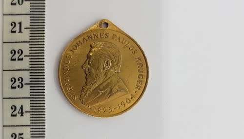 1954 Paul Kruger moving of statue medallion as per scan