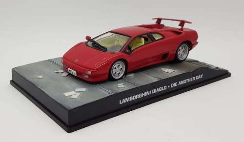 Lamborghini Diablo - Die Another Day model car - broken mirror - as per photo