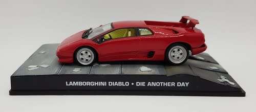 Lamborghini Diablo - Die Another Day model car - broken mirror - as per photo