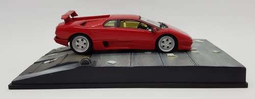 Lamborghini Diablo - Die Another Day model car - broken mirror - as per photo