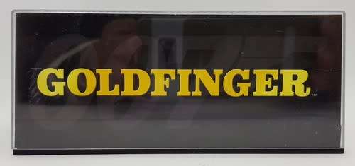 Ford Thunderbird - Goldfinger model car - as per photo