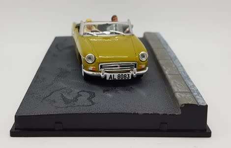 MGB - The Man with the Golden Gun model car scale 1:64 - as per photo