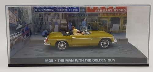 MGB - The Man with the Golden Gun model car scale 1:64 - as per photo