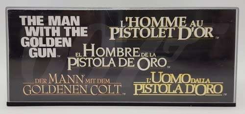 MGB - The Man with the Golden Gun model car scale 1:64 - as per photo