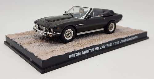Aston Martin V8 Vantage - The Living daylights model car - as per photo