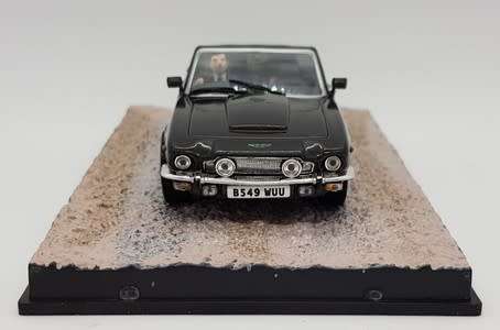 Aston Martin V8 Vantage - The Living daylights model car - as per photo