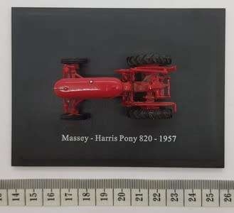 Massey-Harris Pony 820 - 1957 Model Tractor  - broken seat and exhaust - as per photo