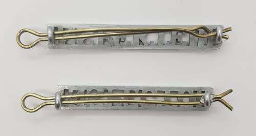 Pair of Post Office Inspector name badges as per photo