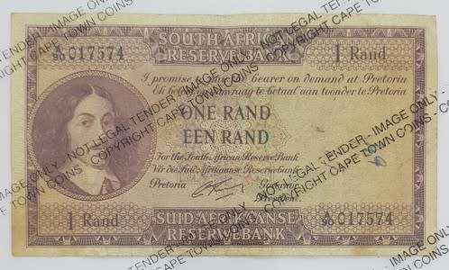 G Rissik R1 banknote as per photo