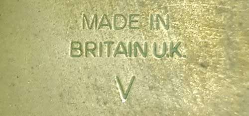 Vintage brass bed warmer made in Britain as per photo