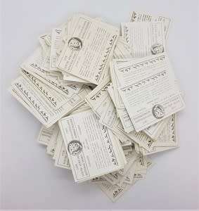 Large lot of Our South African National Parks cigarette cards - duplicates - as per photo