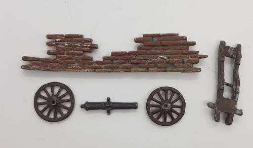 Lot of 7 painted lead soldiers as per photo