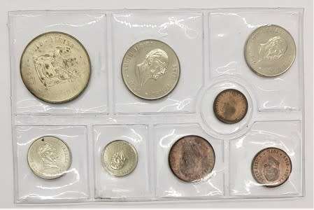 1976 South Africa uncirculated mint pack - as per scan