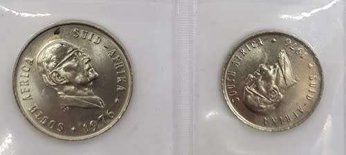 1976 South Africa uncirculated mint pack - as per scan