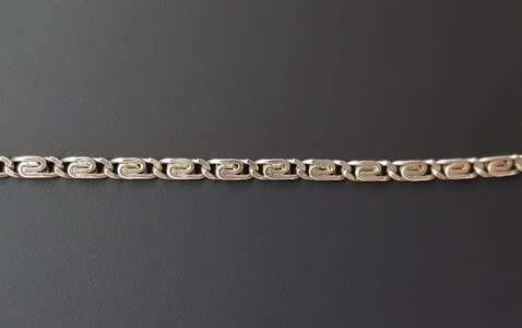 925 Silver necklace - 10 grams and 60cm - as per photo