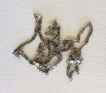 925 Silver necklace - 10 grams and 60cm - as per photo