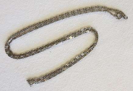 925 Silver necklace - 10 grams and 60cm - as per photo