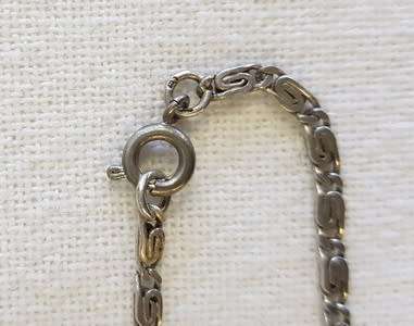 925 Silver necklace - 10 grams and 60cm - as per photo