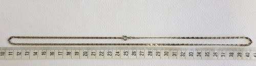 925 Silver necklace - 10 grams and 60cm - as per photo
