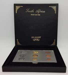 1999 South Africa Strelitzia (bird of paradise) Proof Coin Set as per photo