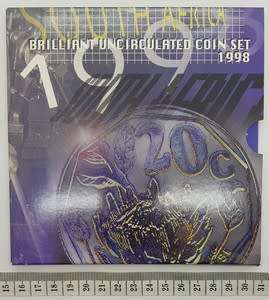 1998 Brilliant Uncirculated Coin Set as per photo