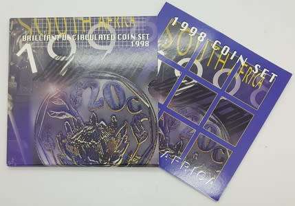 1998 Brilliant Uncirculated Coin Set as per photo