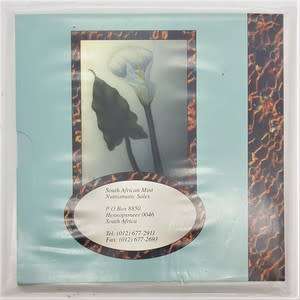 1997 South Africa Arum Lily Proof Coin Set - sealed -  as per photo