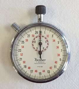 Hanhart shockproof stop watch - 7 Jewel - as per photo
