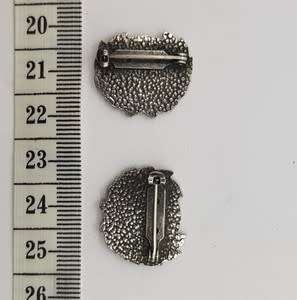 Pair of Lawn Bowls Badges No: 8 as per photo