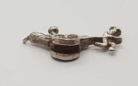 Silver rickshaw charm 27 g - as per photo