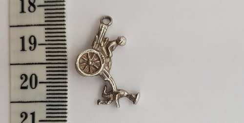 Silver rickshaw charm 27 g - as per photo
