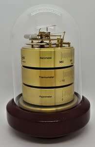 Barigo Barometer/Thermometer/Hygrometer in domed case as per photo