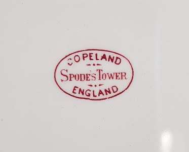 Copeland Spode`s Tower plate - as per photo