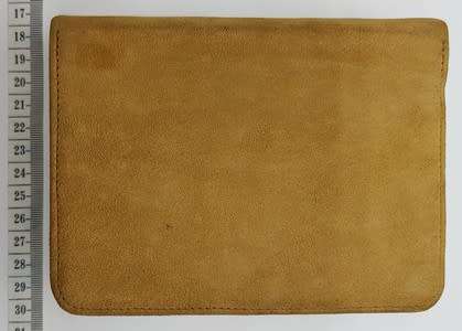 M.V. Athlone Castle Bridge / card game in leather pouch - as per photo