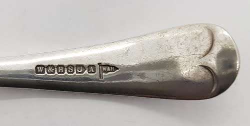 Large Silver Plated sugar spoon - as per photo