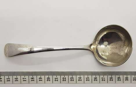 Large Silver Plated sugar spoon - as per photo