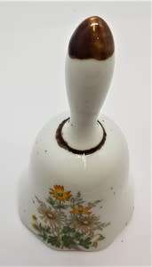 Porcelain flower pattern bell - as per photo