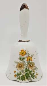 Porcelain flower pattern bell - as per photo