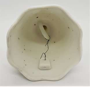 Porcelain flower pattern bell - as per photo