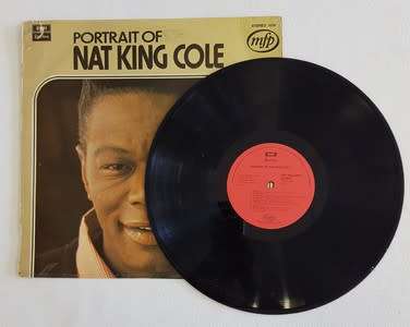 Portrait of Nat King Cole Lp - as per photo