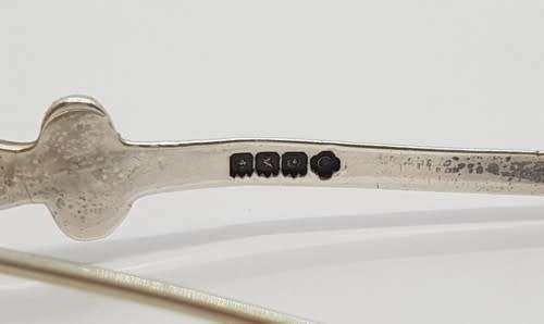 Vintage Scottish Silver Citrine Hallmarked Kilt Pin/Brooch 7cm weight 6.5g as per photo