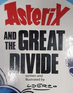 Asterix and the great divide by R Goscinny and A Underzo as per photo