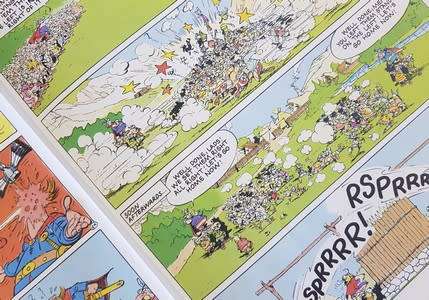 Asterix and the great divide by R Goscinny and A Underzo as per photo