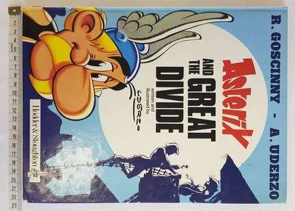 Asterix and the great divide by R Goscinny and A Underzo as per photo