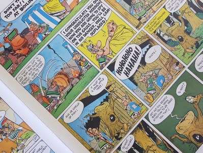 Asterix and the big fight by R Goscinny and A Underzo as per photo