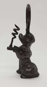 Metal dog corkscrew height 10cm as per photo
